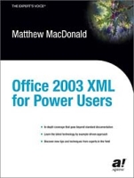 Office 2003 XML for Power Users артикул 12387c.