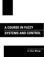 A Course in Fuzzy Systems and Control артикул 12490c.