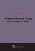 The Recapitulation Theory And Human Infancy артикул 12258c.